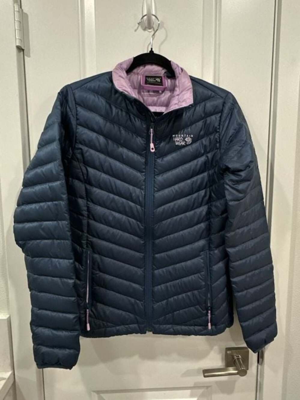 Mountain Hardwear Women's Micro Ratio Down Jacket Navy Blue/Lavender